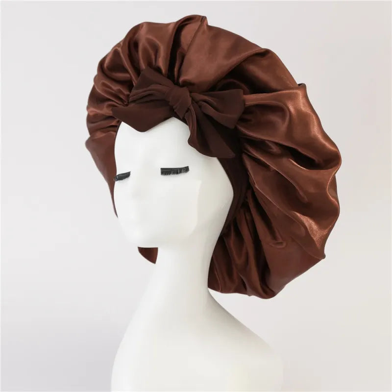 Bonnet en satin