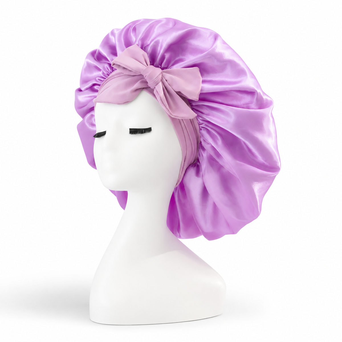 Bonnet en satin