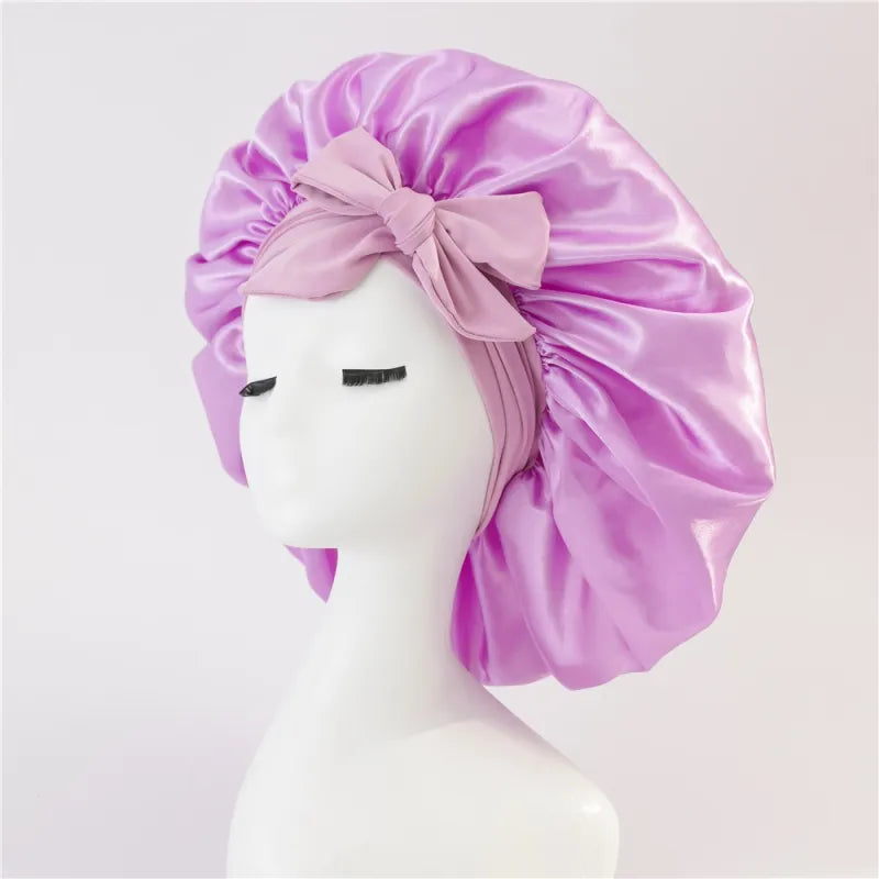 Bonnet en satin