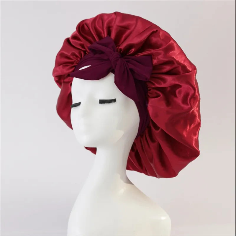 Bonnet en satin