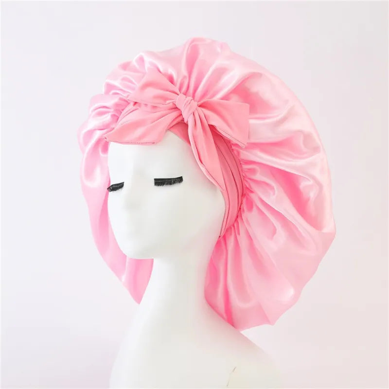 Bonnet en satin